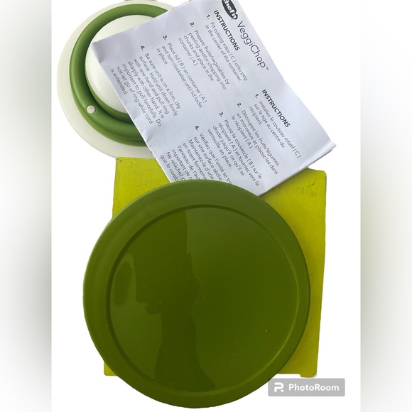 New Veggichop Chef’n Veggie Chopper Mini Vegetable Hand Pull Blade Food Cut - Picture 2 of 4